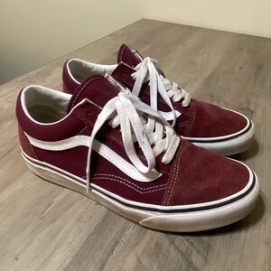 Vans Old Skool Burgundy Shoes